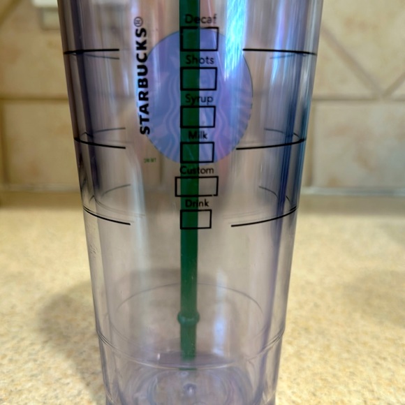 NWOT Starbucks 24oz Venti Clear Cold Cup - Picture 4 of 4